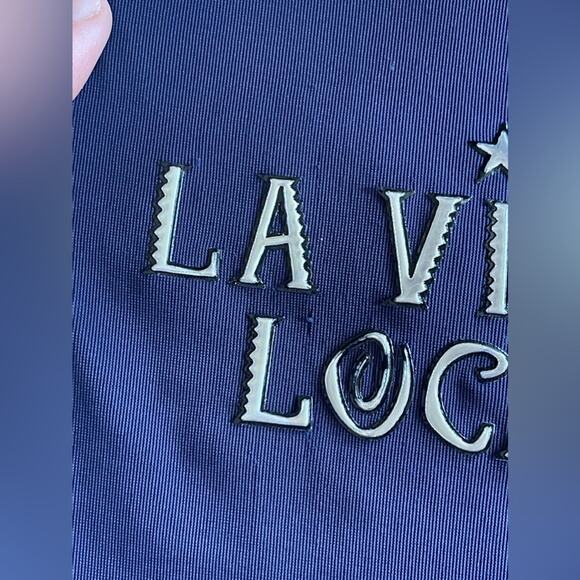 90s/Y2K Vintage Stretch La Vida Loca Mini Dress - Picture 6 of 16